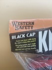 Western Safety Black Cap Knee Pads Comfortable Foam Padding Safety 1size Fitsall