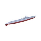 Ssmodel Ss350956 1 1250 Military Model Kit British Sturdy Class Submarine