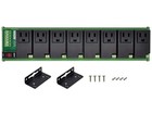 Ac Power 8 Channel Iot Relay Outlet Module  Din Rail Or Screw Mounting D-1586tl