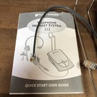 Plantronics S12 Corded Telephone Headset System 64703-03