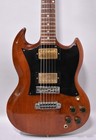 1969 Gibson Melody Maker Sg Modified Natural Mahogany Finish W hsc