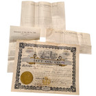 1915 Colfax  Louisiana Iatt Oil Company Stock Certificate Rare C H Teal Pres Vtg