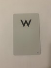 W Resort Hotel Casino Las Vegas Room Key Card   Mgm Resorts  