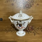 1953 Coronation Of Queen Elizabeth Ii Lidded Loving Cup Foley Bone China England