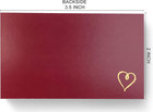 100 Little Thank You Cards Gold Heart Design Bulk Thank You Notes For All Occasi