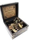 J  Scott London Brass Sextant     Vintage Solid Antique Nautical Maritime 