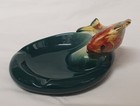    vintage Australian Wembley Ware Pottery Fish Lustre Ashtray Vase Barsony Era