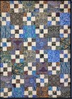 Whirlaway Quilt Pattern- A Fat Quarter Pattern