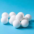 80 Pcs 40 Mm White Ping Pong Balls Yard Pong Balls Table Tennis Balls Bulk New