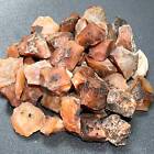 Red Carnelian Agate Crystal Rough Raw Stones  by The Piece Or Pound  Wholesale