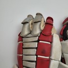 Mayham Gait White And Red Lacrosse Gloves