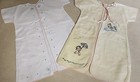 Two Antique Baby Kimono Clothes Cotton Flannel Excellent Condition