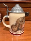 Antique Mettlach Villeroy   Boch Beer Stein  Gnomes In A Pub Scene C 1900