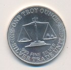 1988 Nwt Northwest Territorial Mint 1 One Troy Ounce 999 Silver Round
