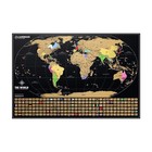 Landmass Xl Deluxe Scratch Off Map Of The World Poster   Detailed Scratch Off   