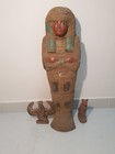 Rare Antique Ancient Egyptian Huge Ushabti Museum Q Servant 31 Kollo 2480 Bc