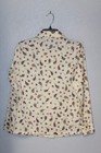 Vintage 60s 70s Sears Perma Prest Button Up Shirt Women Size 12 Paisley Print