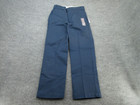 Dickies Pants Mens 32x30 Blue Plain Front Twill Classic Workwear  fits 30x30 