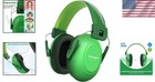 Noise Cancelling Earmuffs For Kids - 28db Hearing Protection In Green