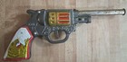 Vintage Rare 1960s Western Boy Tin Litho Cowboy Toy Japan Works