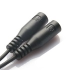 3 5mm Stereo Audio Male To 2 Female Headphone Mic Y Splitter Cable Adapter