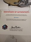Bill Cowher Autographed hof 20 Inscribed Hall Of Fame gold  Mini Helmet With   