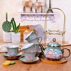 Dagibaycn 20 Pcs Ceramics Afternoon Tea Set Adult Gift Can Drink Coffee Stron   