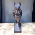 Ancient Egyptian Antiquities Rare Unique Statue God Anubis Legend Pharaonic Bc