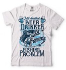 Fishing Shirt Funny Fisherman Cool Fishing Beer T-shirt Funny Fishing Tee Shirt