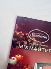 1968 Deluxe Sunbeam Mixmaster Mixer Instructions   Recipe Booklet  970