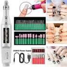 Professional Toe Nail Grinder For Thick Toenails Set Manicure And Pedicure Black