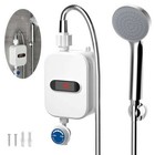 110v Instant Hot Water Heater Set Tankless Electric Shower W  Shower Head 3500w