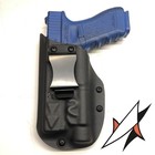 Sharktac Left Hand  Slimline Iwb Glock 17 Tlr Kydex Holster Usa Made