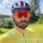 Kapvoe Polarized Sports Sunglasses Men s Women s Cycling Running Glasses Uv