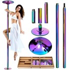 Professional Dancing Pole 45mm Solid Removable Static S Pinning Stripper Pole