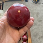 Cricket Practice Leather Balls Set Of 6-red-new