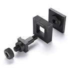 Yescom 45mm Square Knockout Punch Die 1-3 4  Punch Mold With 2 Draw Studs