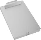 Metal Clipboard Case With Storage Box Aluminum Snapak Form Holder Self-locking