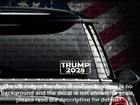 Trump 2028 Car Van Truck Window Vinyl Decal Us Seller Us Made Maga