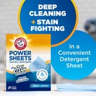 Arm   Hammer Power Sheets Laundry Detergent Plus 52 Count  pack Of 1 