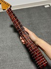 Stainless Reverse Rosewood 22fret Diy Roasted Flame Maple Electric Guitar Neck