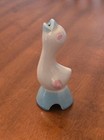 Vintage Shawnee Pottery Blue Chick Pie Bird Pie Vent 5 1 4  Mcm Pillsbury