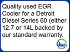 Detroit Diesel 60 Series Egr Cooler  Dde E23535288  043-001-049