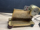 Vintage Old Milwaukee Beer Light And Clock  1960   s Style  Partially Working 