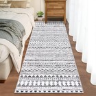 2x6 Hallway Runner Rug Machine Washable Runner Rug Non Slip Stain Resistant K   