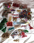 Large Lot Of Vintage Sequins Craft-making Sunburst Stars