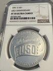 1991-s Pf70 Ucam Uso Commemorative Silver Dollar Ngc