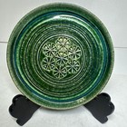 Japanese Agano Ware Green Glaze Plates Set Of 5 By 16th Kumagai Hoko Tomobako