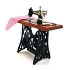 Miniature Sewing Machine Sets Dollhouse Vintage Furniture Accessories 1 12 Scale
