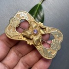 Art Nouveau Charles Hettel Vintage Antique Brooch Estate Jewelry Pre-owned Rare